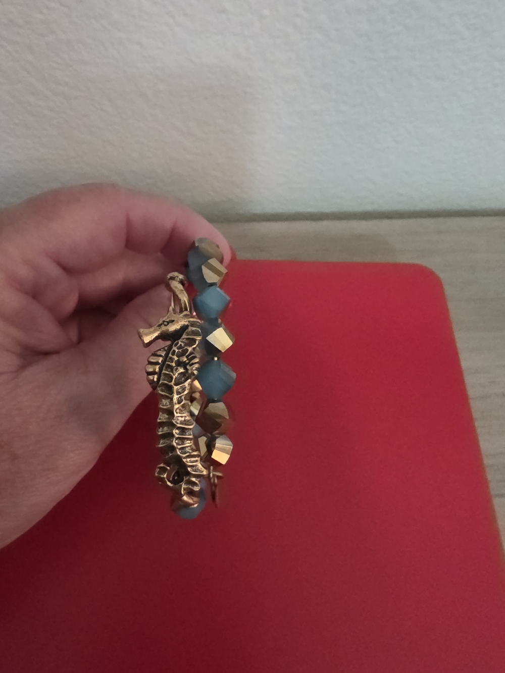 Alex and Ani Seahorse Bracelet